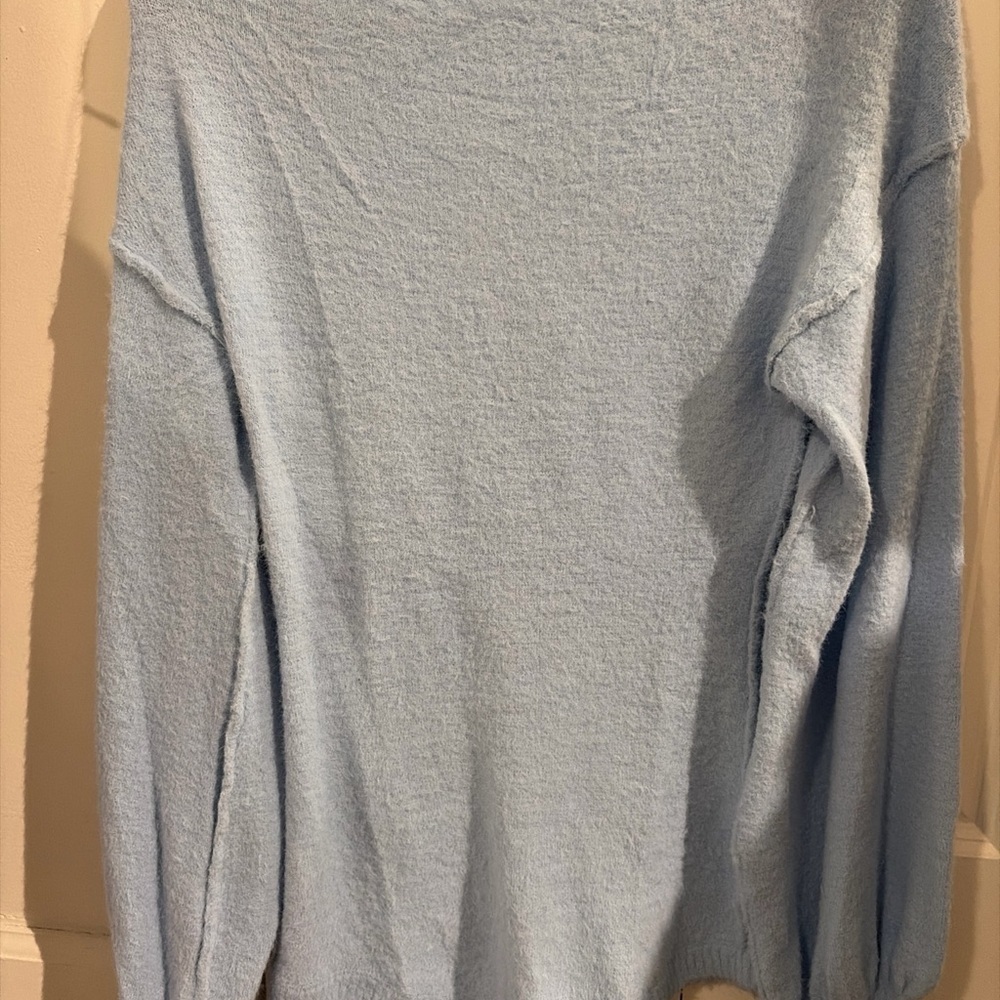 Free People Intimately Light Blue Cozy Bodysuit - Picture 5 of 6